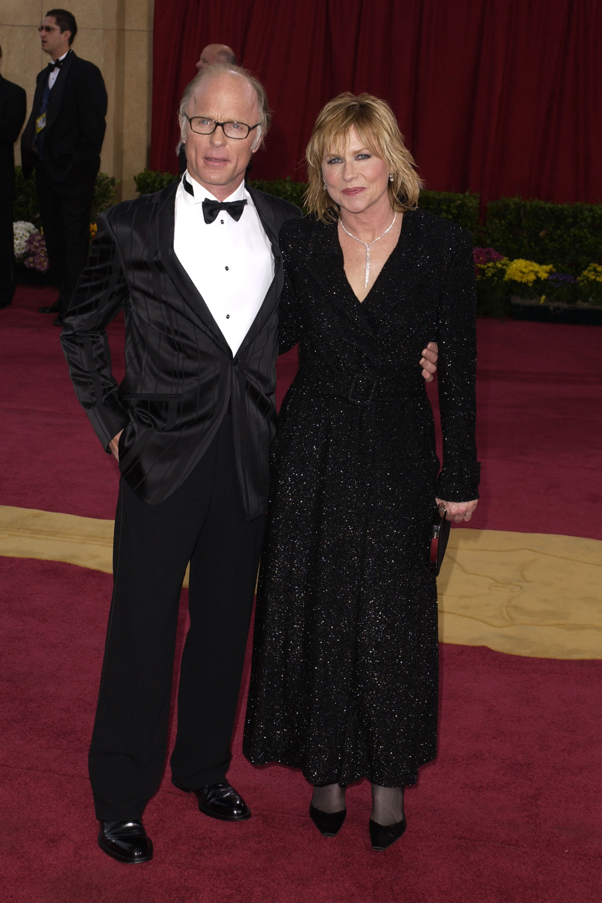 Ed Harris and Amy Madigan during The 75th Annual Academy Awards - Arrivals at The Kodak Theater in Hollywood, California, United States. (Photo by SGranitz/WireImage)