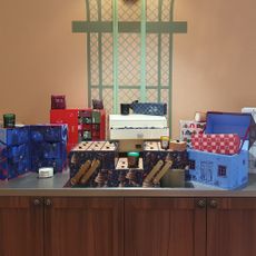 The best advent calendars of 2026 at Pinterest London office with anorangery-inspired background