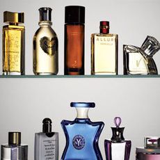 Selection of designer fragrances