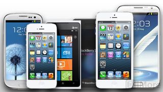 Samsung Galaxy S3 vs iPhone 5 vs Nokia Lumia 920 vs. BlackBerry Dev Alpha vs. 5-inch iPhone vs. Samsung Galaxy Note 2