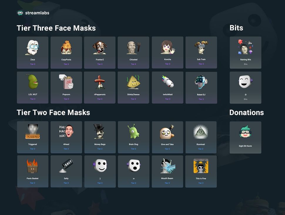 Streamlabs and Twitch Launch AR Face Masks Extension for Streamers