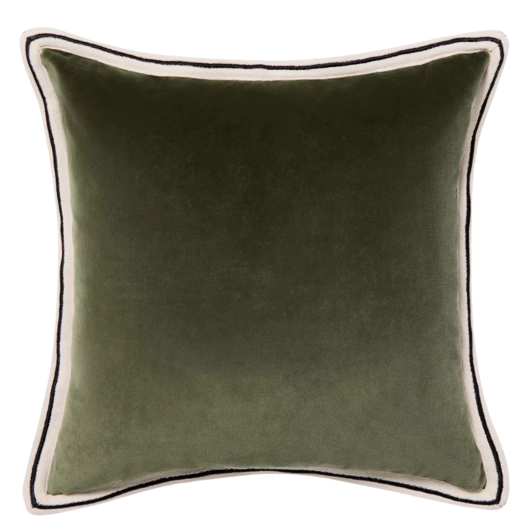 John Lewis, Bordered Velvet Cushion