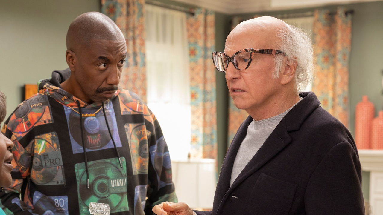 Leon (JB Smoove) and Larry David in Curb Your Enthusiasm