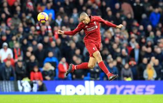 Fabinho could line up in defence on Tuesday