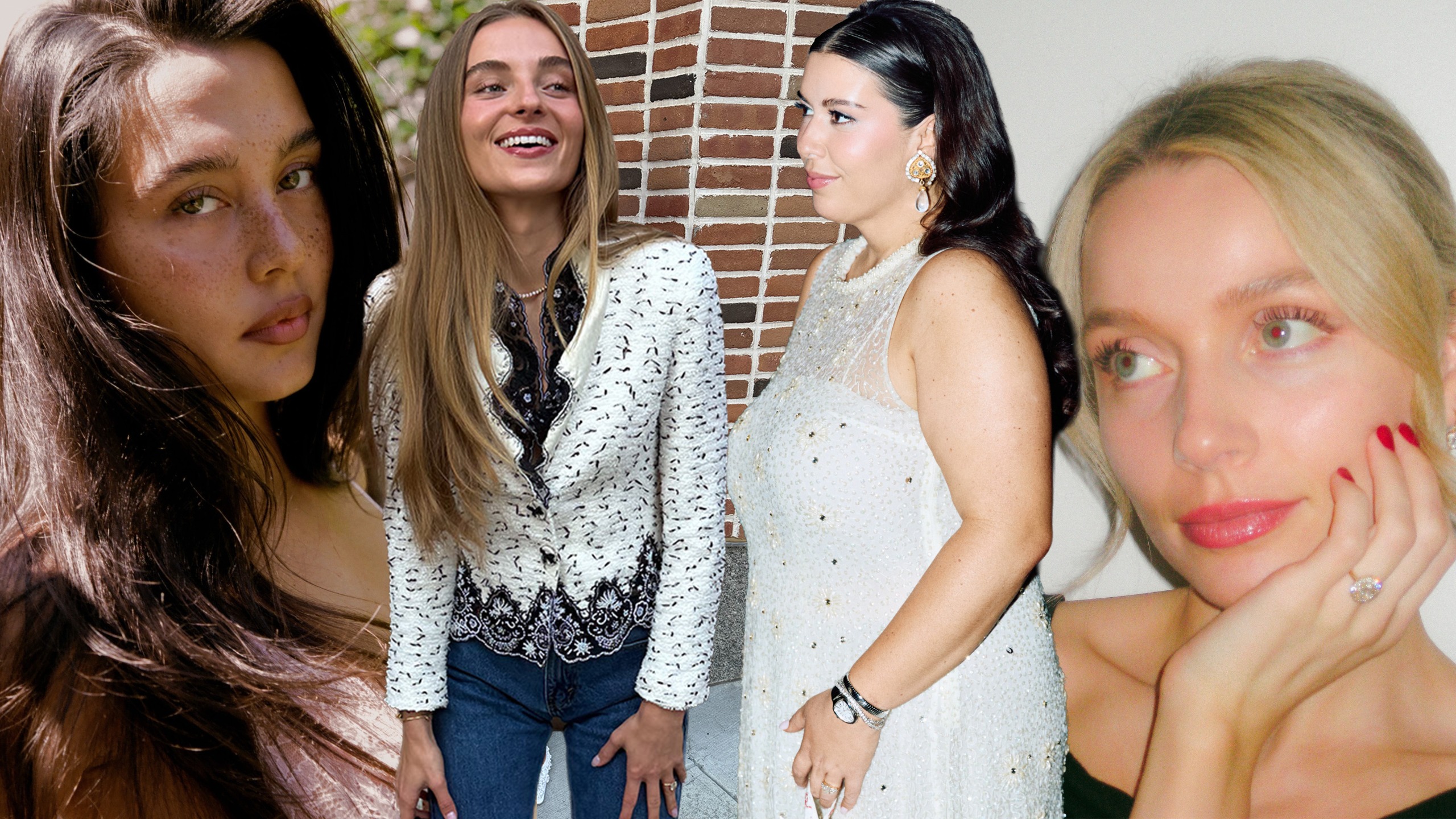 an image of four brides-to-be.