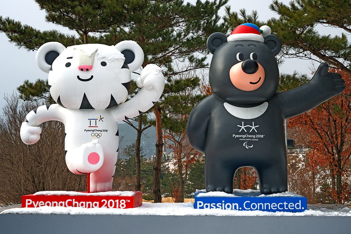 Soohorang puffed cheeks, but the colors have been corrected (with a bonus)  : r/OlympicMascots