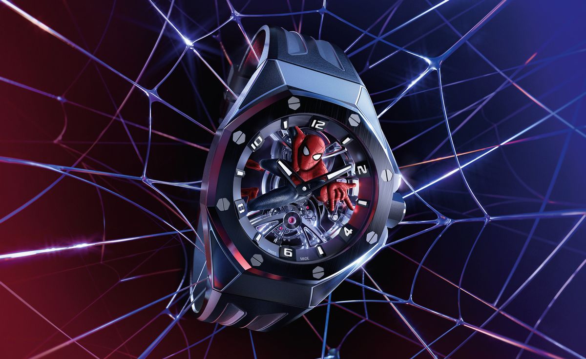 Spider Man swings into the watch world with Audemars Piguet