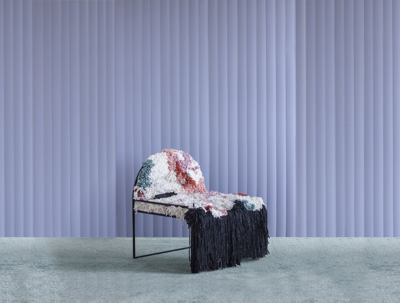 Two designers' pastel-hued, soft creations have a creature-like energy, and are captured along their creators.