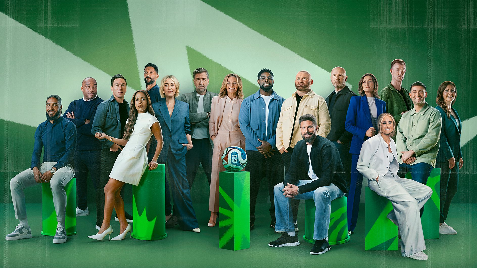 The line-up of BBC pundits and commentators for the 2026 FIFA World Cup.