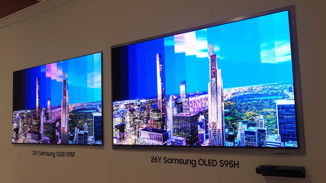 Samsung S95H versus S95F predecessor