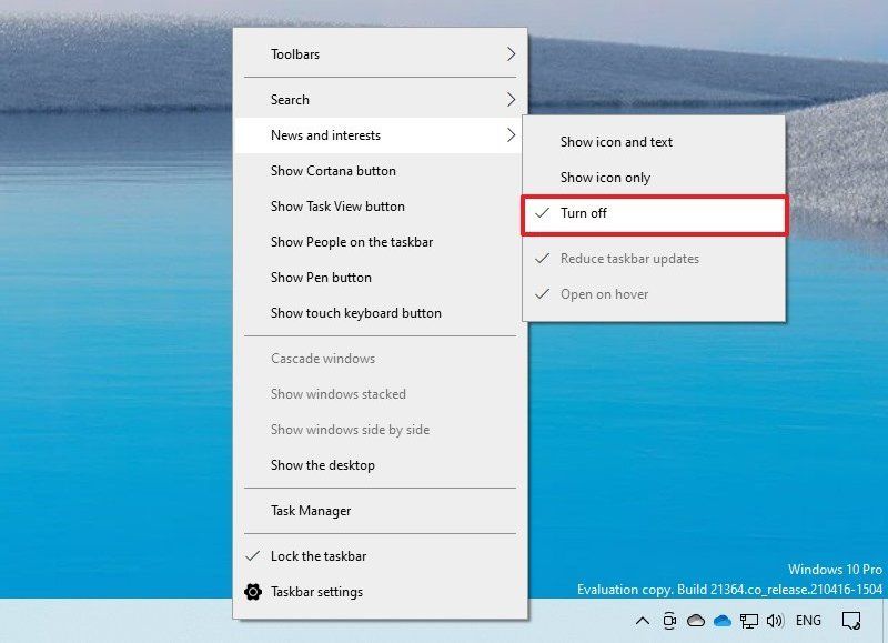 How To Use The Windows News And Interests Taskbar Widget Windows Central