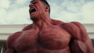 Thaddeus &quot;Thunderbolt&quot; Ross (Harrison Ford) turns into the Red Hulk in Captain America: Brave New World