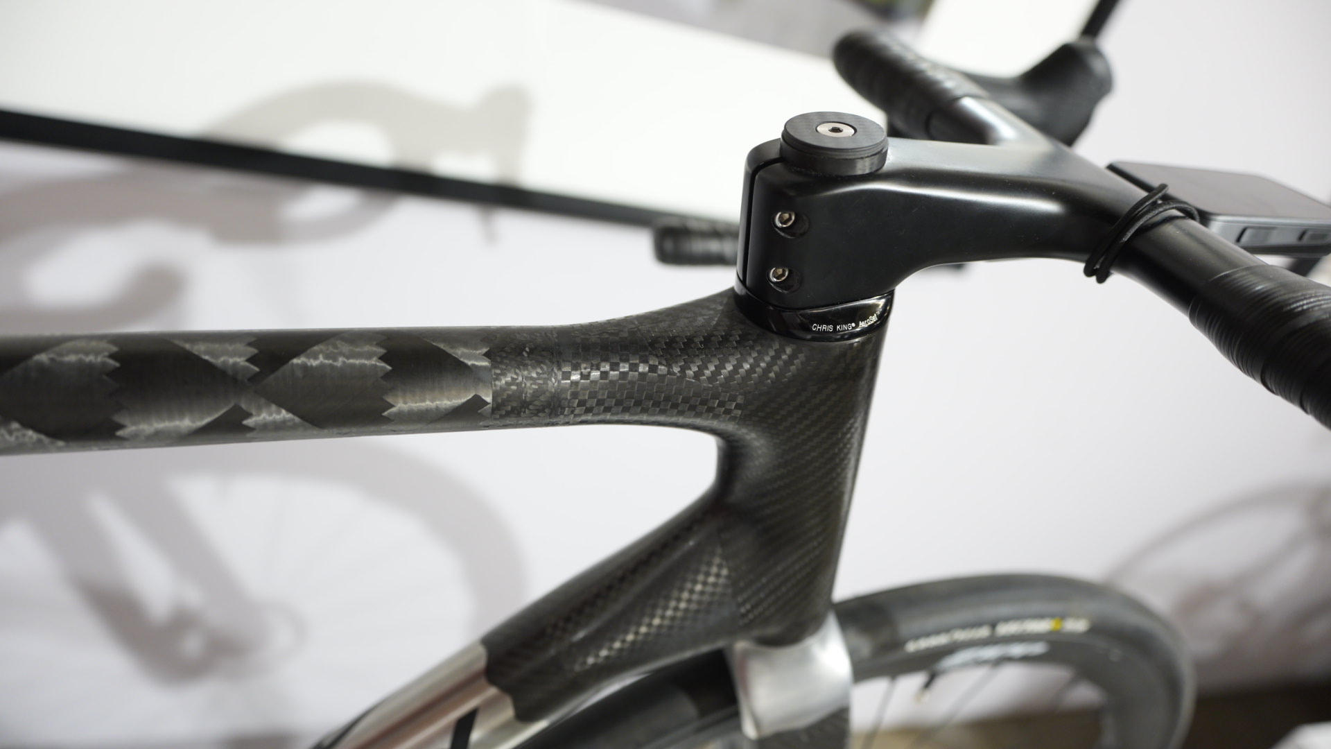 close up details of expensive bikes