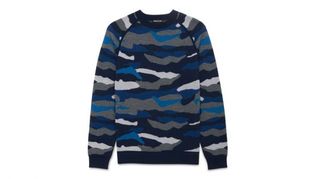 Whistles camouflage pattern sweater
