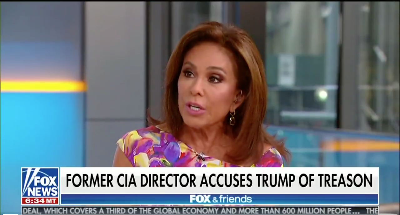 Jeanine Pirro on Fox &amp;amp; Friends.