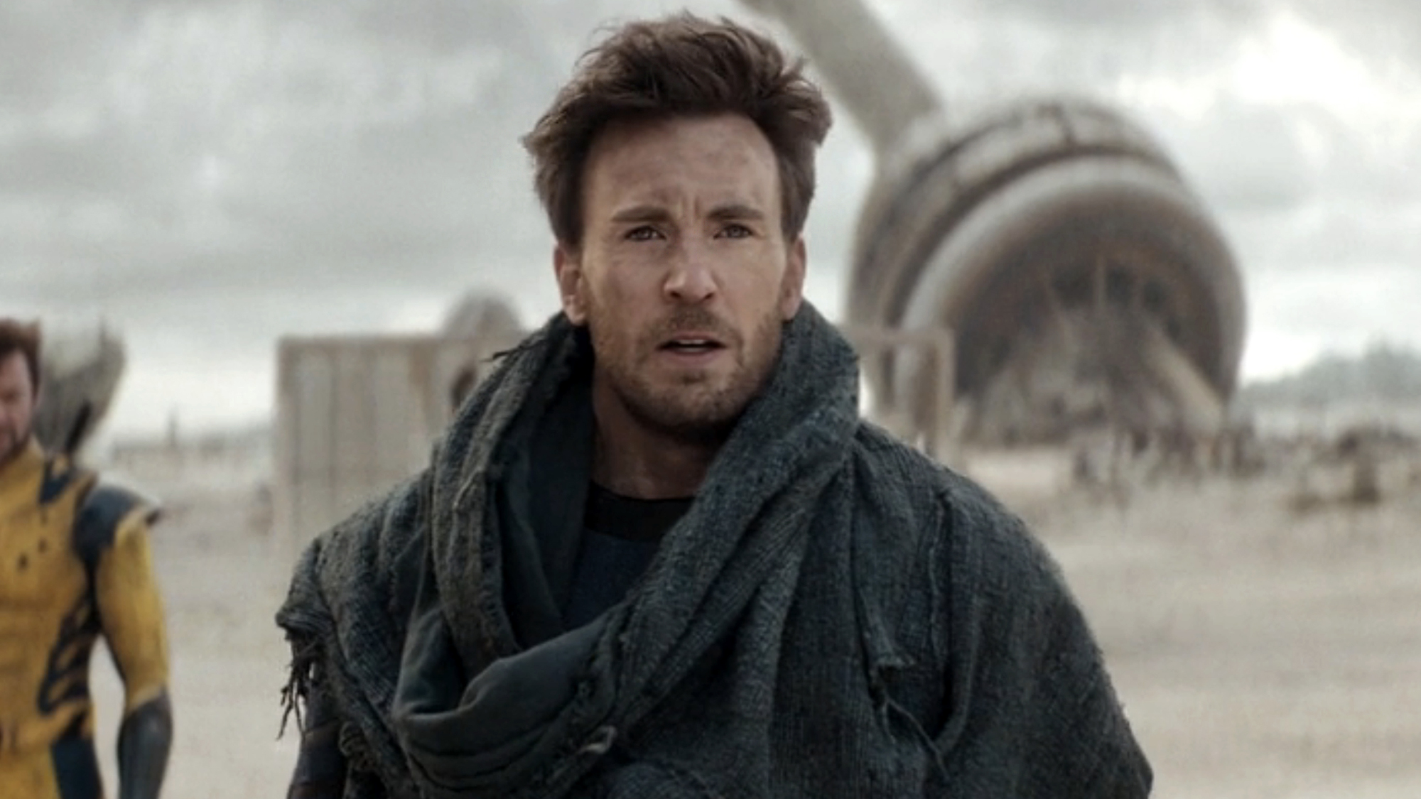 Johnny Storm (Chris Evans) looks ahead in Deadpool &amp; Wolverine.