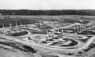 One of the first operational Nike missile sites was in Lorton, Va. Construction began in March 1954, and the site was operational in 1955. 