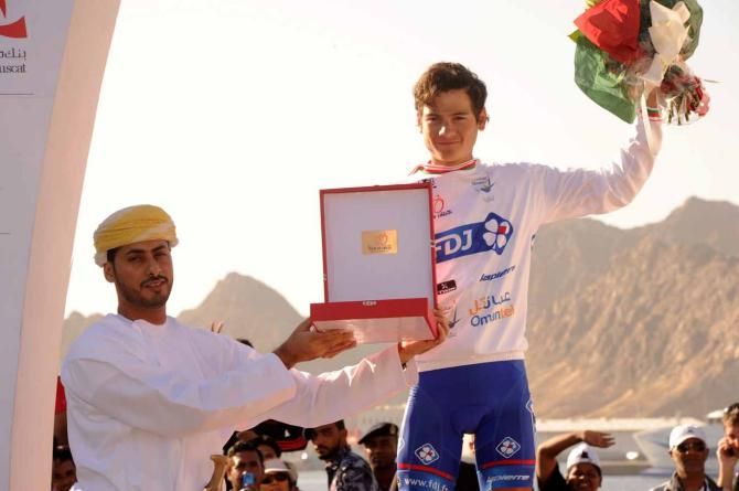 Kenny Elissonde (FDJ) took the white jersey.