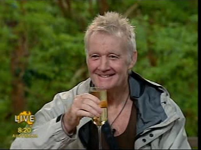 I&#039;m A Celebrity: Rodney shown the red card