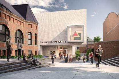 Tod williams and billie tsien's hood museum of arts expansion