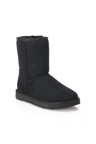 Ugg Classic Heritage Short II Suede Boots in black