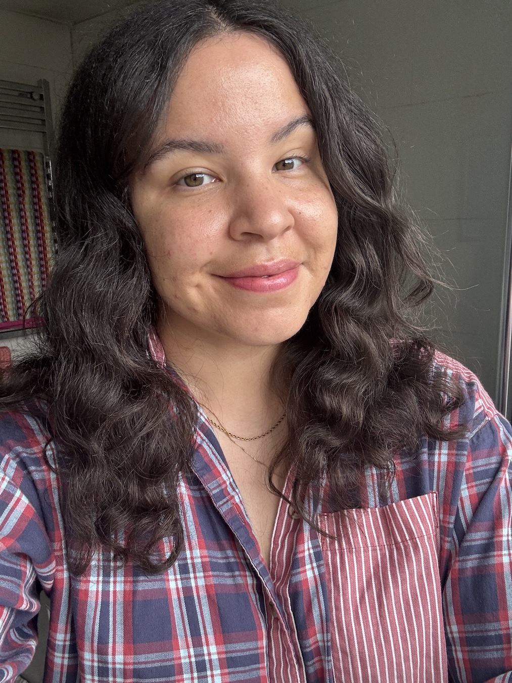 A selfie of Mica Ricketts