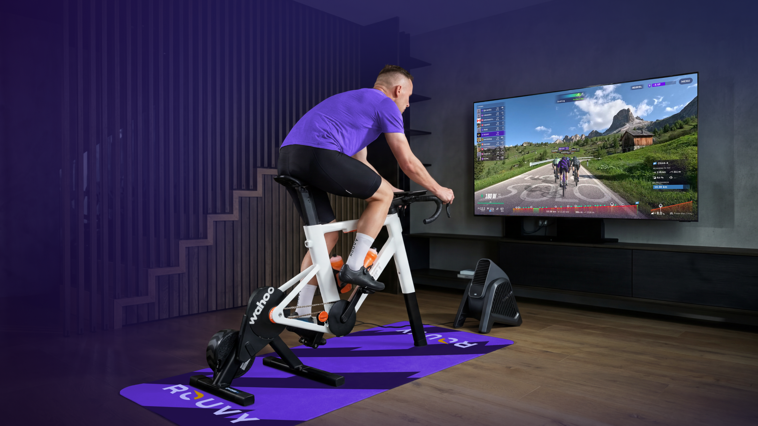 Zwift x Rouvy