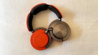 Dyson OnTrac headphones in Ceramic Cinnabar colour