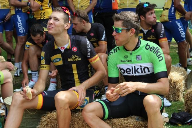 Johann van Zyl and Theo Bos.