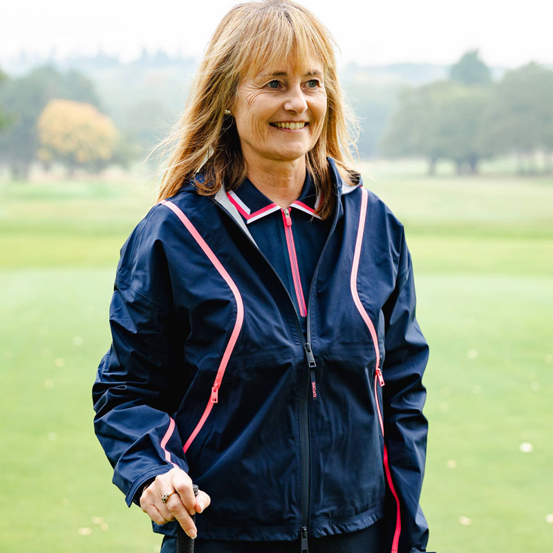 G/FORE Paneled Waterproof Hooded Jacket