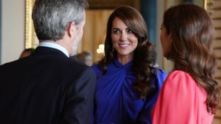 Princess Catherine sapphires royal blue
