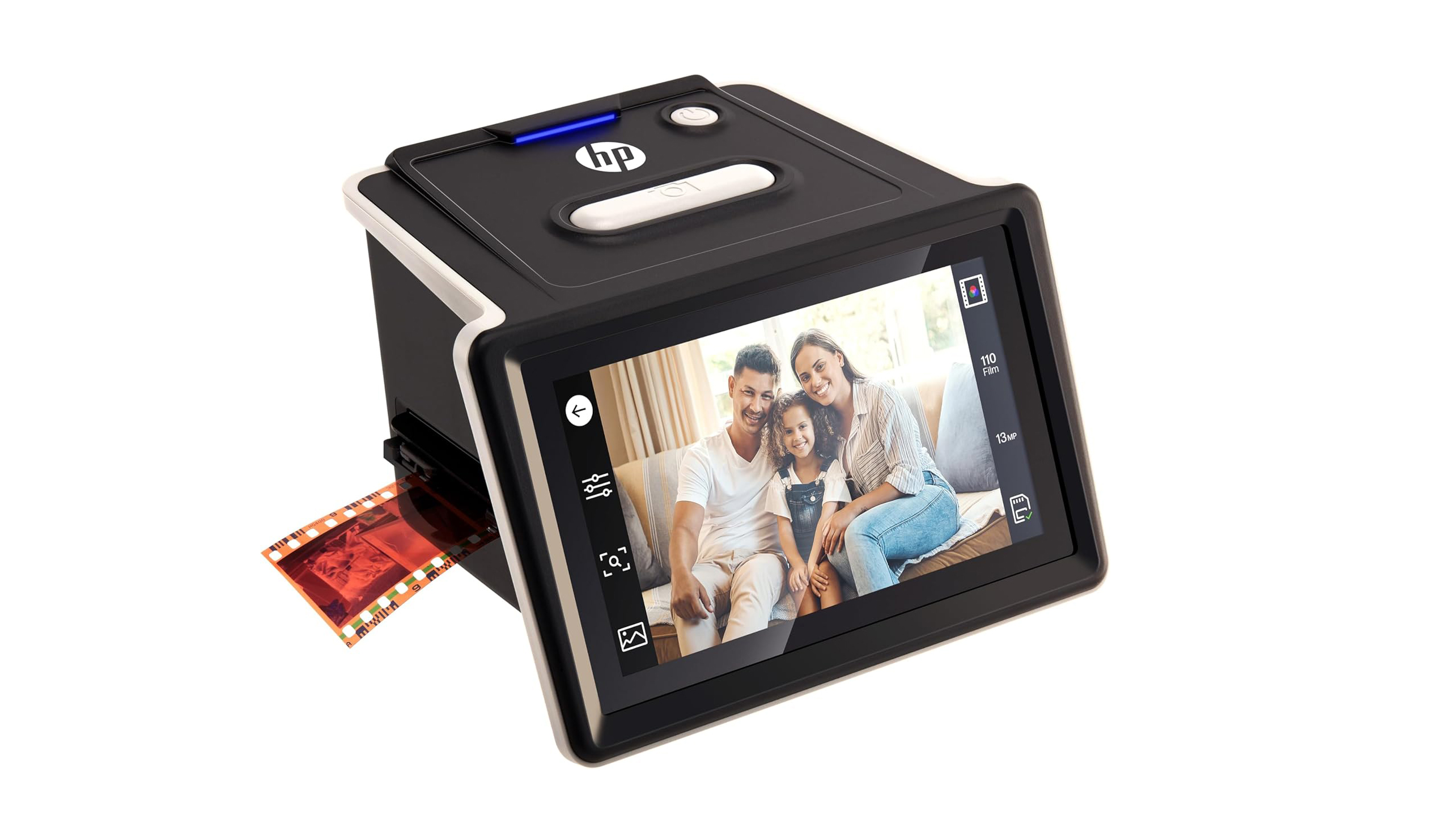 HP FilmScan 5&amp;rdquo; Touch Screen Film Scanner