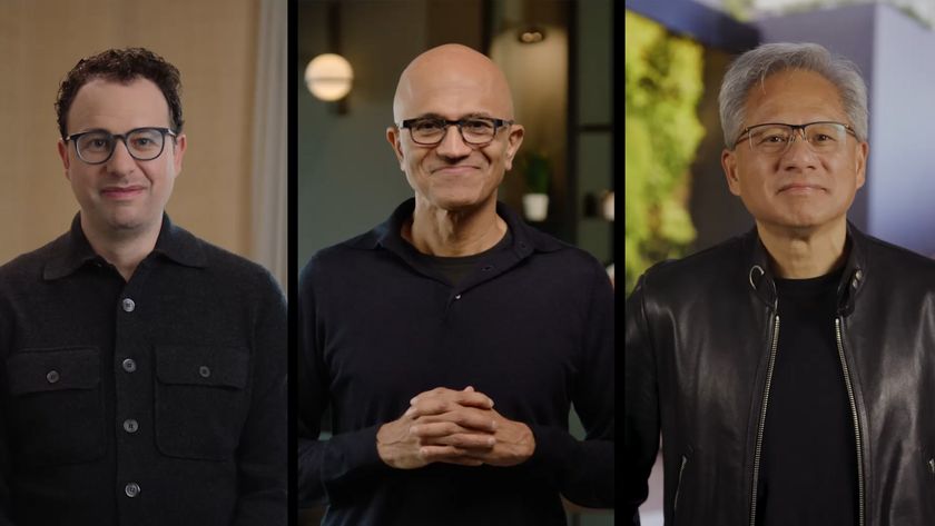 Anthropic, Microsoft, and Nvidia CEOs.