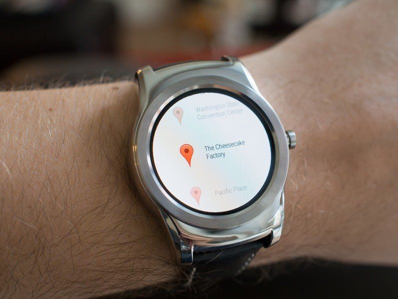 A proper Google Maps app appears on Android Wear