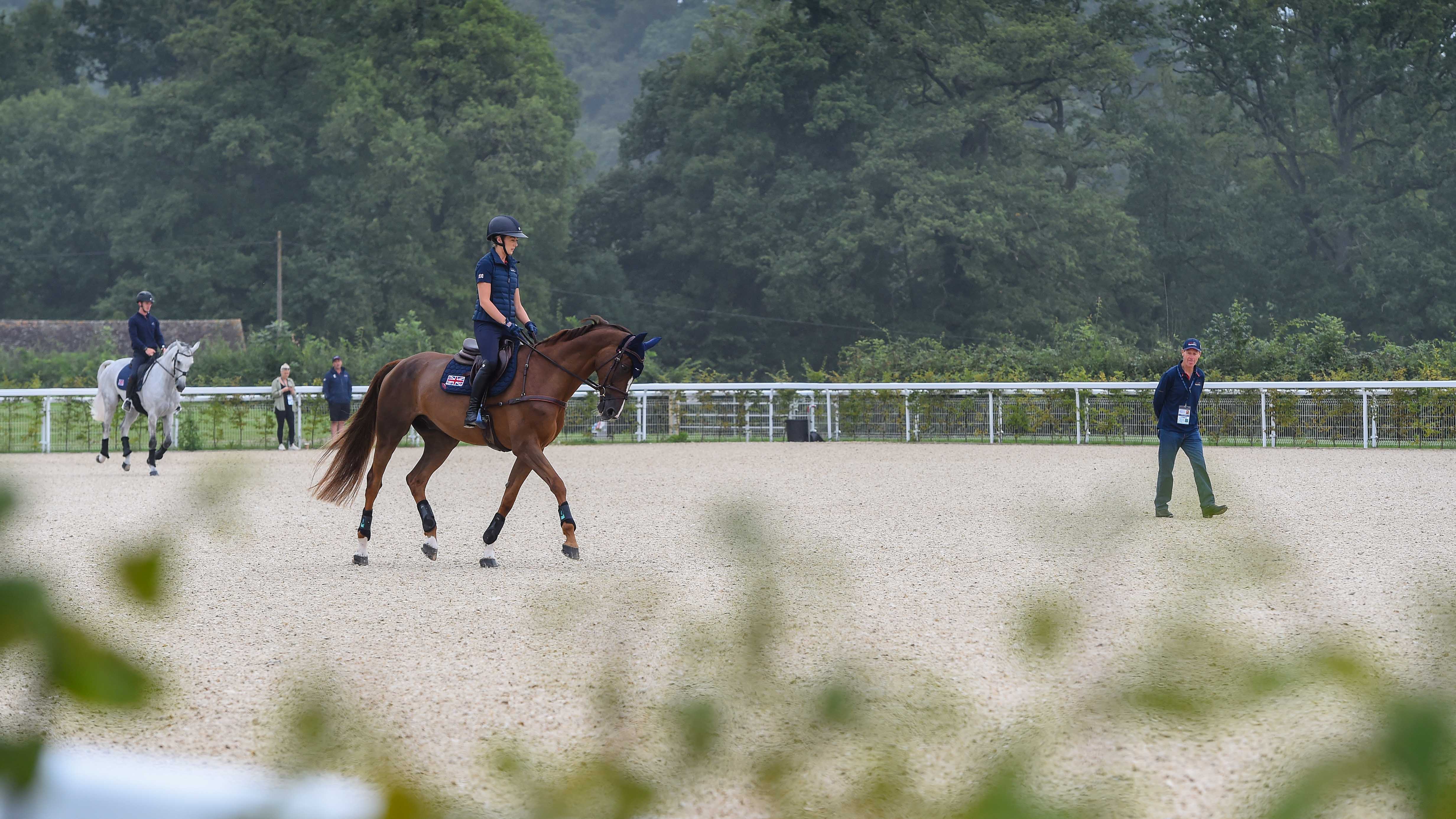 European Eventing Championships British team order