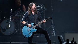 Dave Grohl of Foo Fighters performs at the Power to the Patients concert at The Anthem on March 05, 2024 in Washington, DC