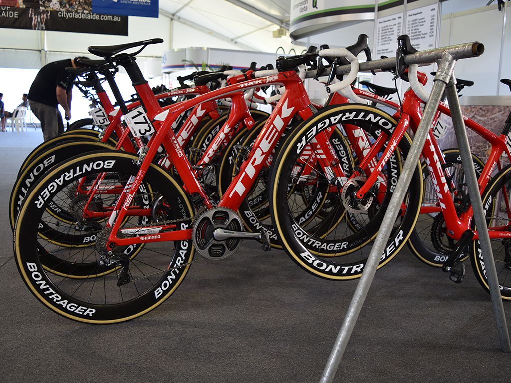 Trek's component brand Bontrager provide everything from wheels to saddles to stem