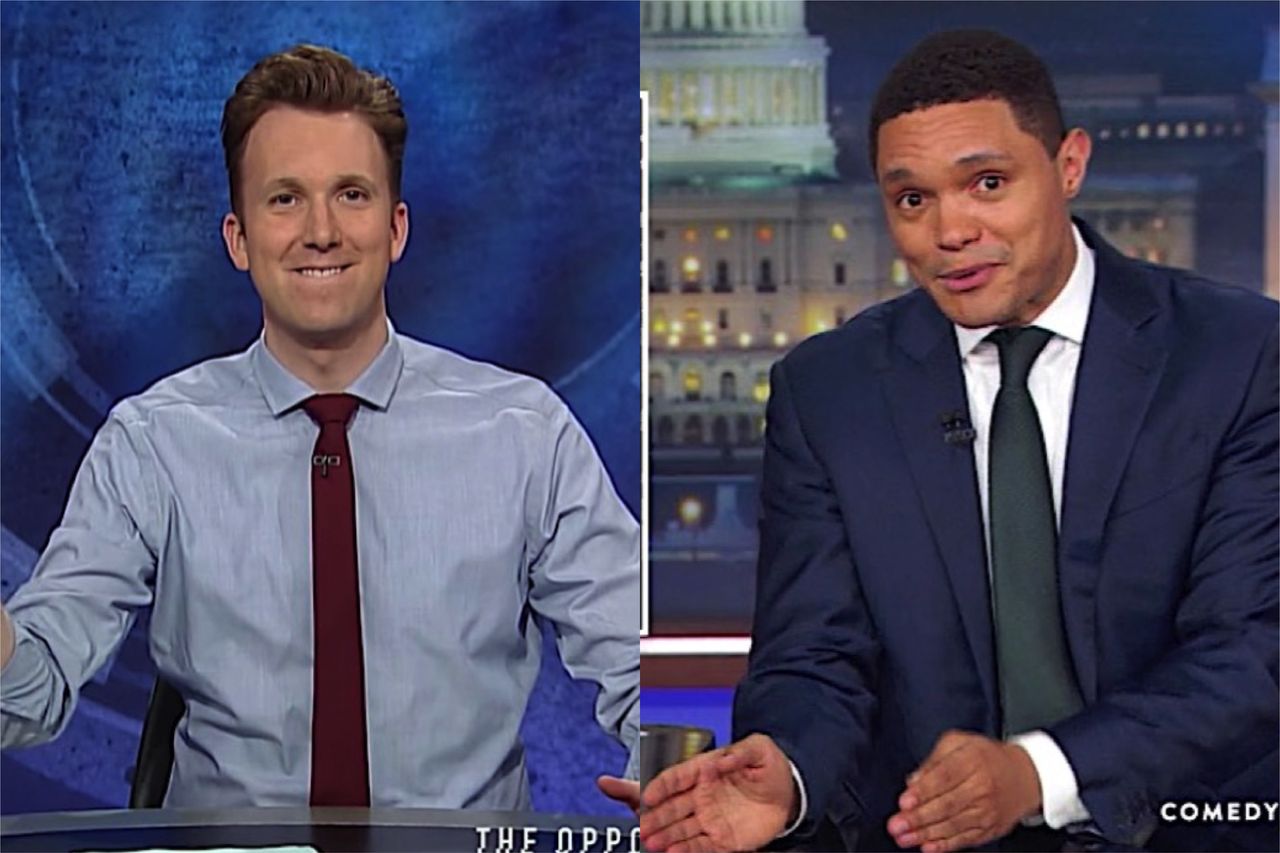 Jordan Klepper and Trevor Noah disagree about Trump and pardons