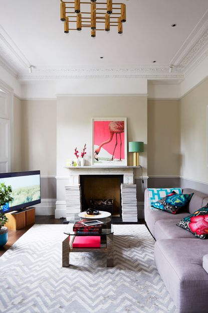 Georgian terraced house in London oozes 70s glamour | Livingetc