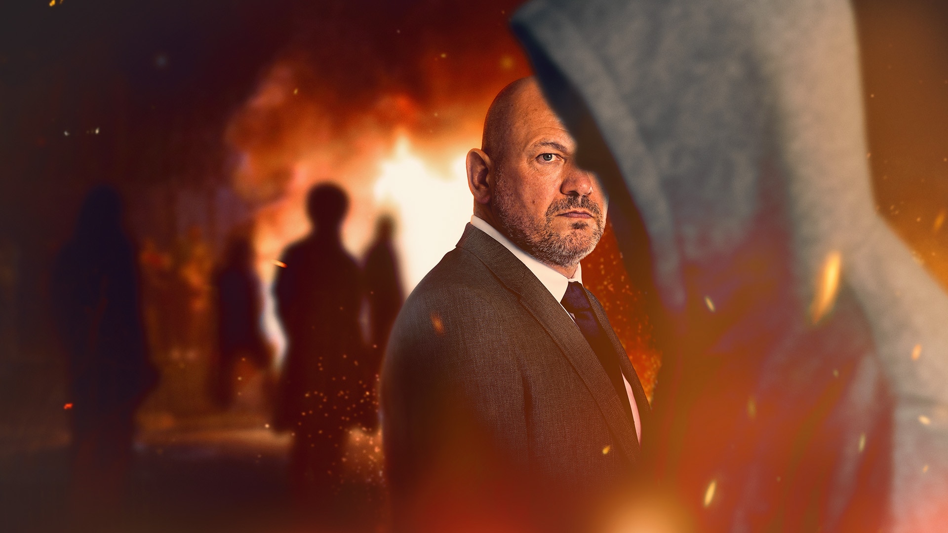 Promotional image for the documentary "The Murder Detective" on Channel 4