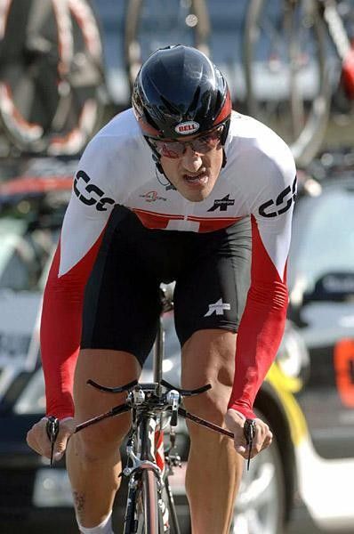 Winning isn't easy - and Cancellara can't hide the pain.