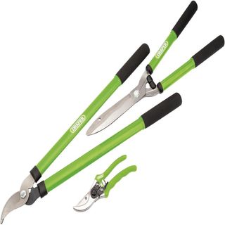 Draper Garden Tools Set - 3 Piece - Lopper, Shears and Secateur 