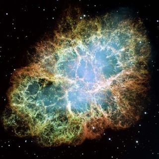 The Hubble Space Telescope has caught the most detailed view of the Crab Nebula in one of the largest images ever assembed by the space-based observatory.