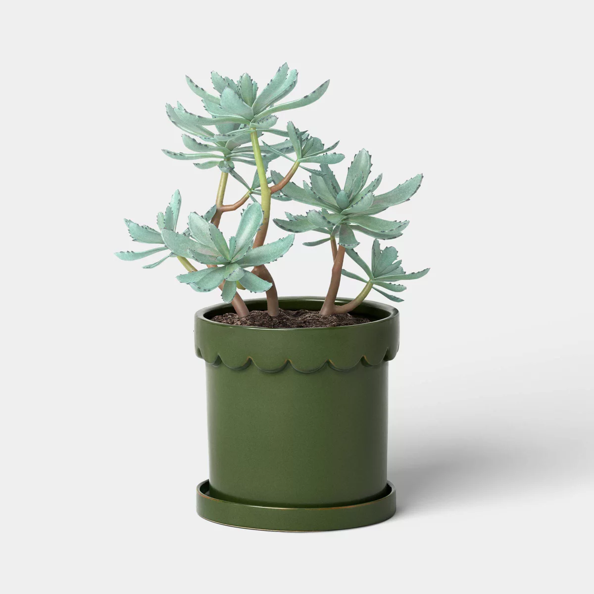 Ceramic Modern Outdoor Planter - Threshold&amp;trade;