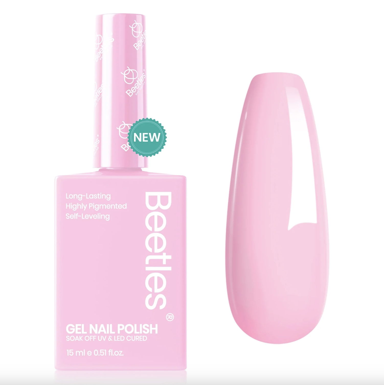 Beetles Gel Rosy Glow