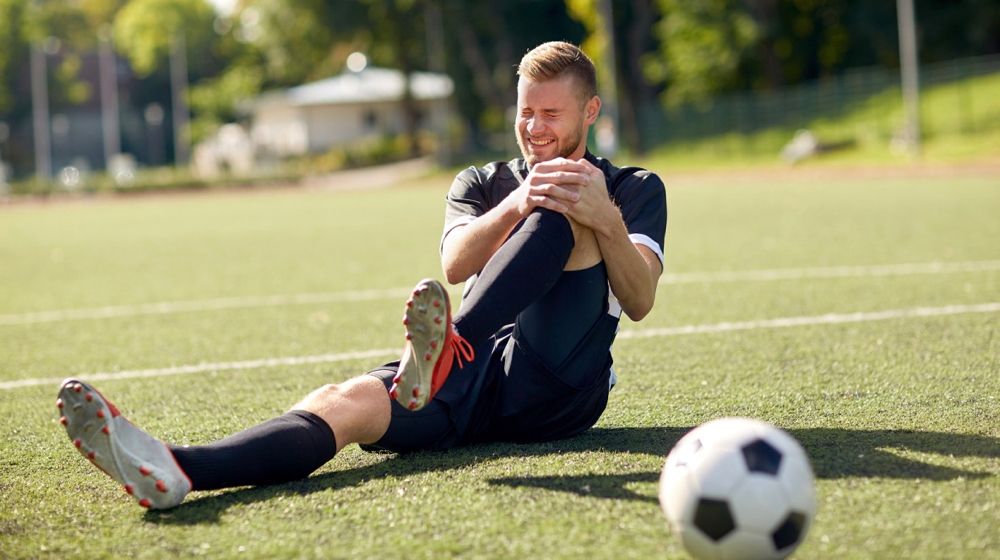 football injury.