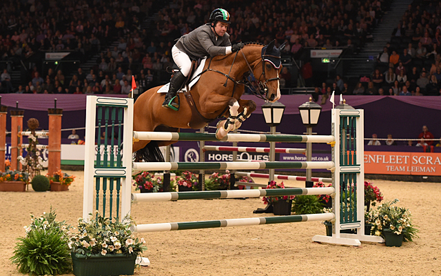 Can O'Connor riding Super Sox, winners of Class 22 during HOYS in the NEC in Warwickshire in the UK on 9th October 2016