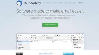 Best email software: Thunderbird
