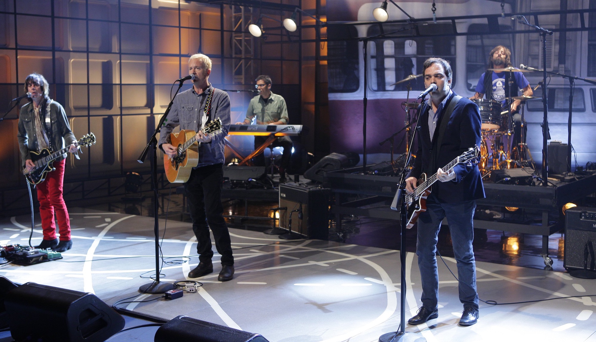 Fountains of Wayne perform on The Tonight Show with Jay Leno on October 12, 2011