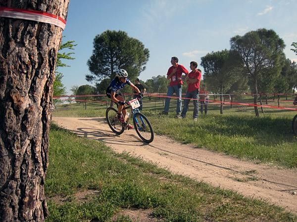 Mary races at the Madrid World Cup.